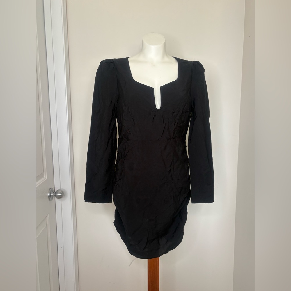 Vero Moda Black Bodycon Long Sleeve Dress Size Small NWT - Picture 2 of 8